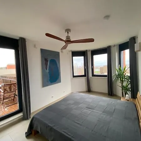 דירה Penthouse Wolke7 Duesseldorf ניאוס